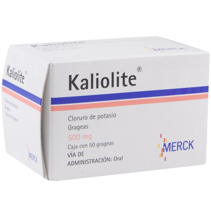 POTASSIUM CHORIDE KALIOLITE 500 MG 50 TABS