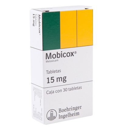 MOBIC MOBICOX MELOXICAM 15 MG 30 TABS