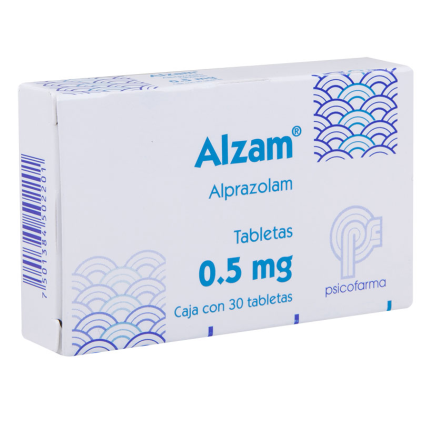 XANAX ALZAM ALPRAZOLAM 0.50 MG 30 TABS