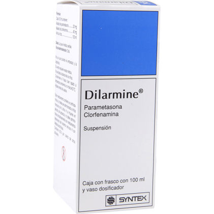 DILARMINE SUSPENSION PARAMETHASONA CHLORPHENAMINE 100 ML