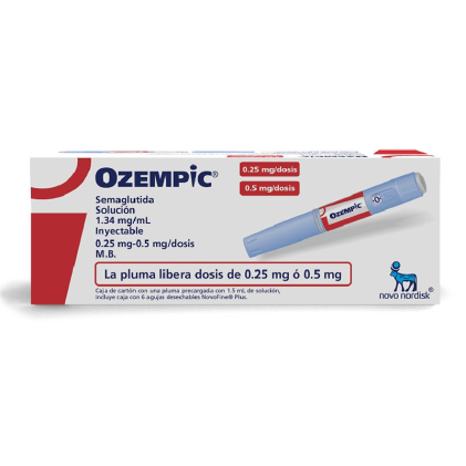 OZEMPIC SEMAGLUTIDE 0.25/0.5 MG PRE-FILLED INJECTION PEN + 6 NEEDLES