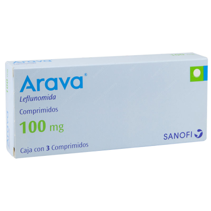 ARAVA LEFLUNOMIDE 100 MG 3 TABS
