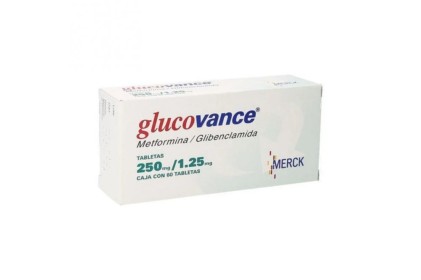 GLUCOVANCE GLYBURIDE METFORMIN 250 /1.25 MG 60 TABS