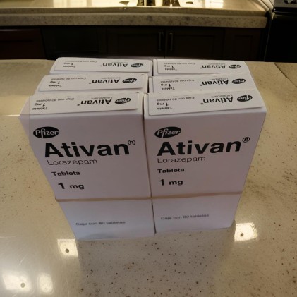 ATIVAN LORAZEPAM 1 MG 40 TABS.