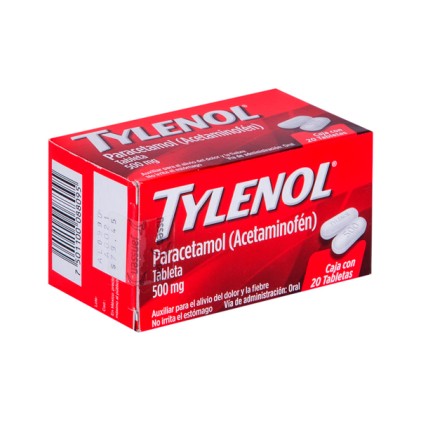 DATRIL TYLENOL ACETAMINOPHEN 500 MG 20 TABS
