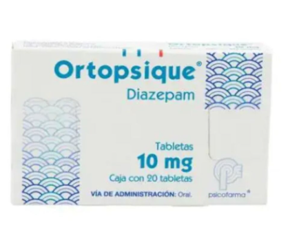 VALIUM ORTOPSIQUE DIAZEPAM 10 MG 100 TABS