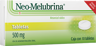 NEOMELUBRINA METAMIZOL 500 MG 30 TABS