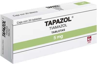 TAPAZOLE TLAMAZOL 5 MG 40 TABS