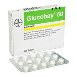 PRECOSE GLUCOBAY ACARBOSE 50 MG 30 TABS