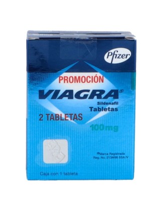 VIAGRA SIlDENAFILO 100 MG 2 TAB